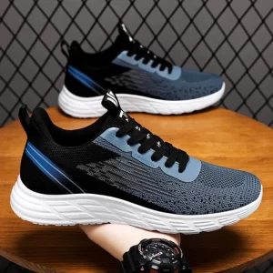 New Men's Sneakers Autumn Winter Male Shoes Breathable Mesh Sport Shoes Comfortable Fashion Men Plus Size Footwear